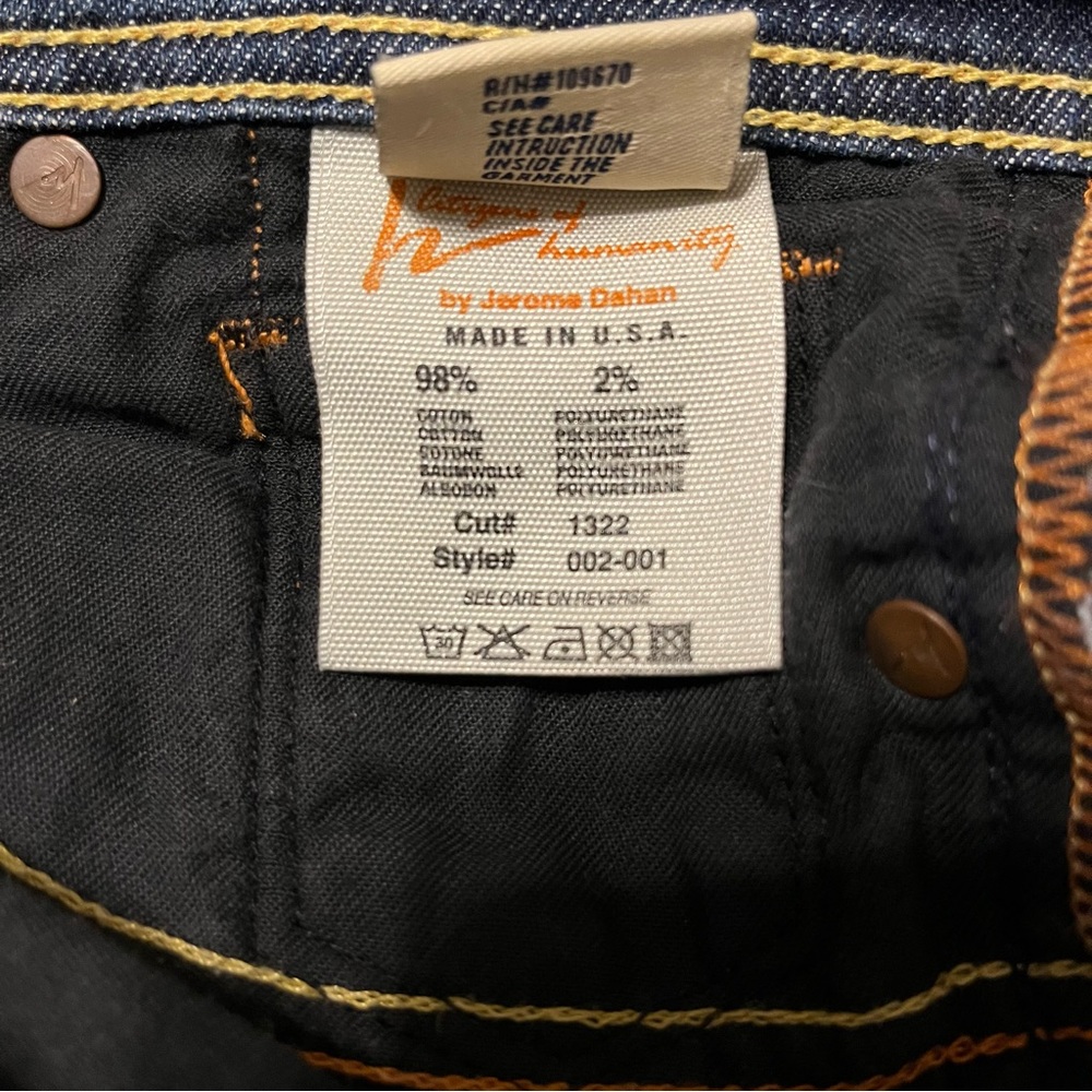 EUC Vintage Citizen of Humanity Low Waist Flair Ingrid #002 Stretch Jeans - Picture 8 of 9